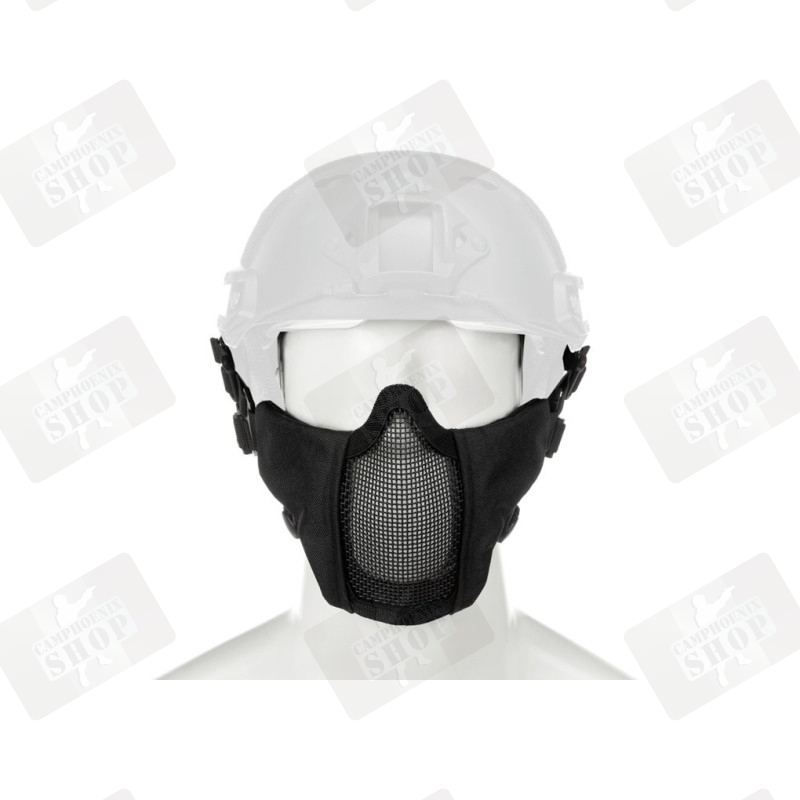 Invader Gear Mk.II Steel Half Face Mask "FAST" - Black