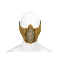 Mk.II Steel Half Face Mask - Tan - Invader Gear