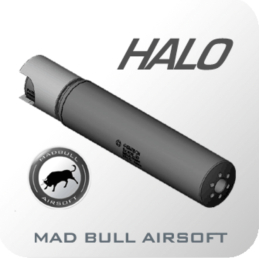 SGemtech HALO Toy Silencer and Aluminum Tube - TAN Madbull