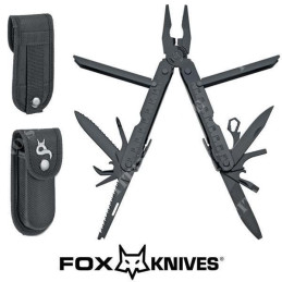 MULTITOOL BLACK W/POUCH - Fox Knives