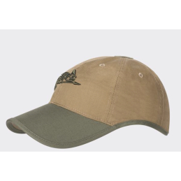 Logo Cap - PolyCotton Ripstop - Coyote / Olive Green A - Helikon-Tex