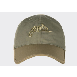 Logo Cap - PolyCotton Ripstop - Coyote / Olive Green A - Helikon-Tex