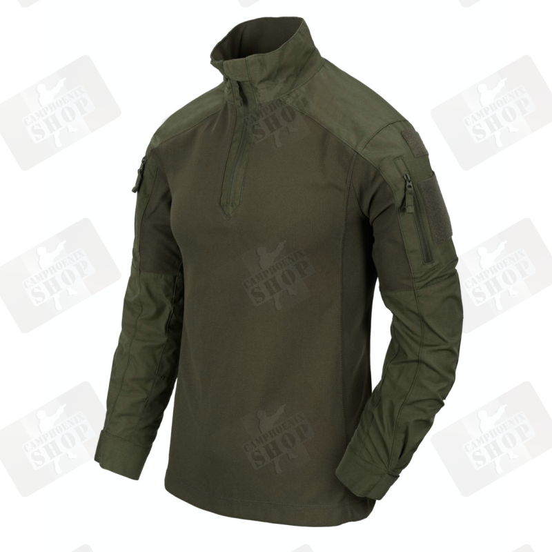 MCDU-Combat Shirt- NyCo Ripstop Olive Green - Helikon-Tex