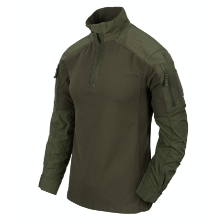 MCDU-Combat Shirt- NyCo Ripstop Olive Green - Helikon-Tex