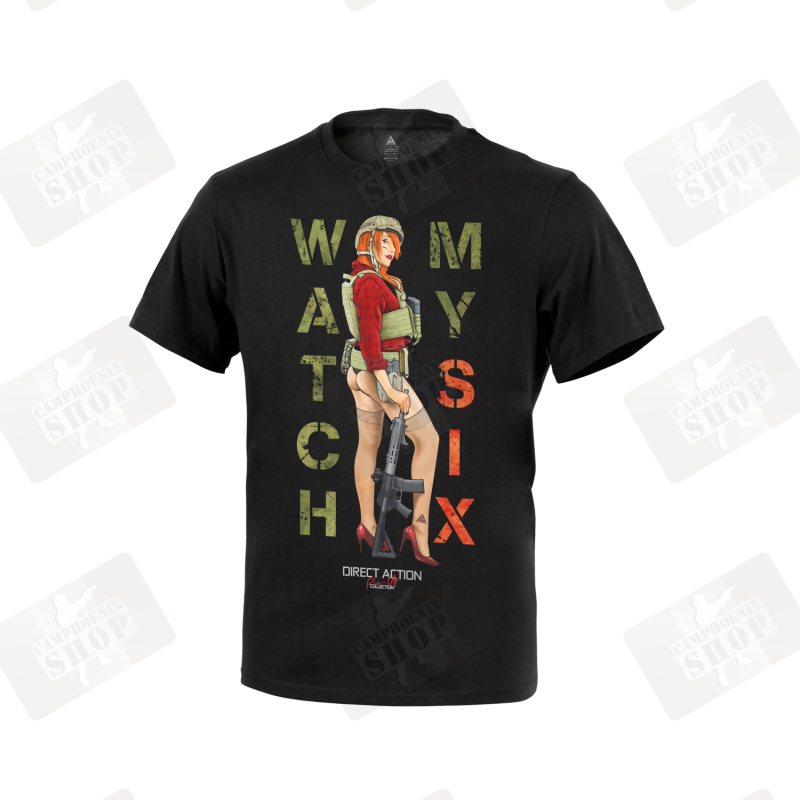 T-Shirt "Watch My Six" - Black