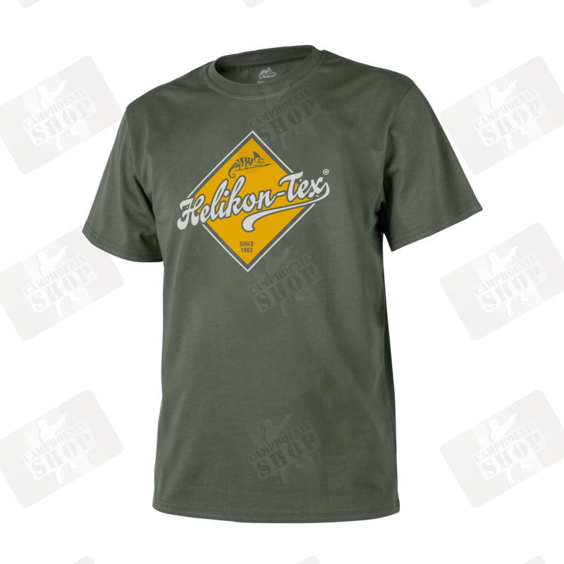 T-Shirt (Helikon-Tex Road Sign) - Olive Green