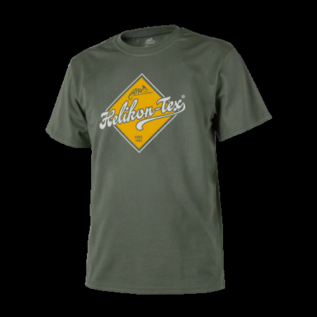 T-Shirt (Helikon-Tex Road Sign) - Olive Green