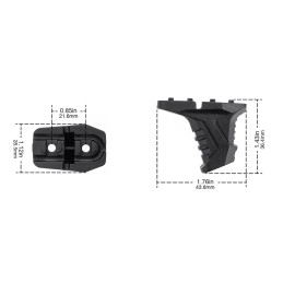 HAND STOP PER SISTEMI MLOK - MP