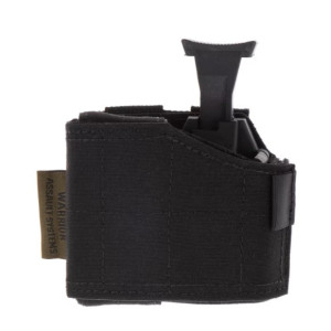 Universal Pistol Holster Black Left Hand (mancini) - Warrior Assalt